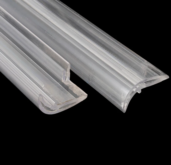 Sérsniðið plastútdráttarsnið U-Lögun