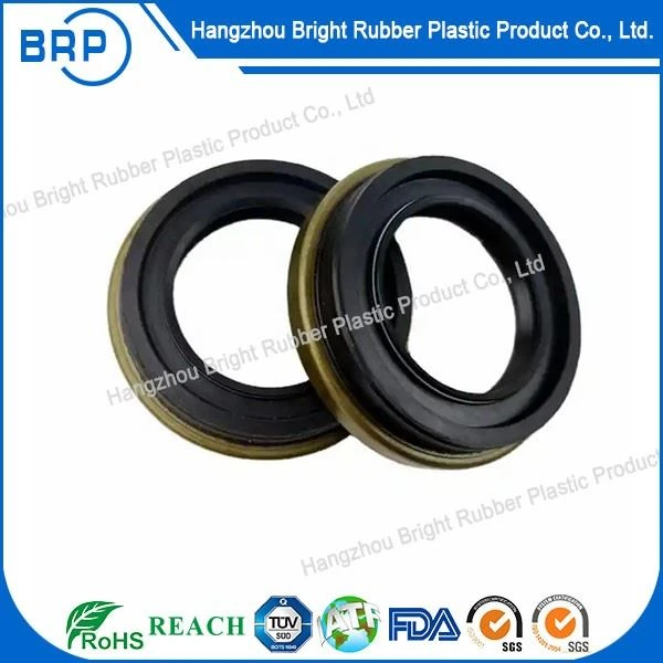 Automobile Oil Seal TC Rubber FKM Brown Metal Frame FKM/NBR Rubber Oil Seal