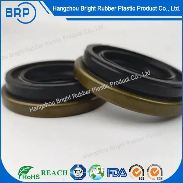 Automobile Oil Seal TC Rubber FKM Brown Metal Frame FKM/NBR Rubber Oil Seal