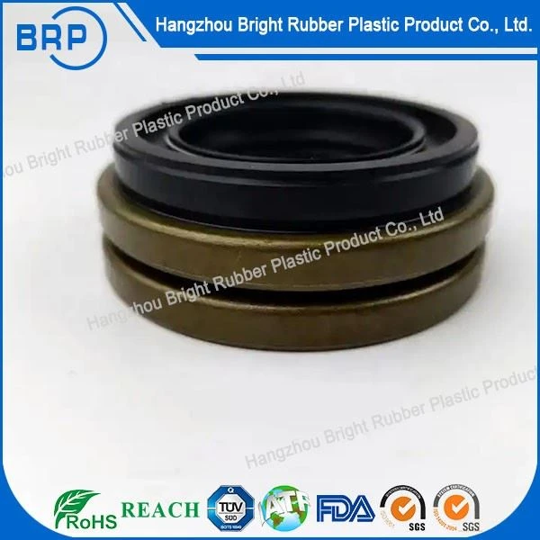 Automobile Oil Seal TC Rubber FKM Brown Metal Frame FKM/NBR Rubber Oil Seal